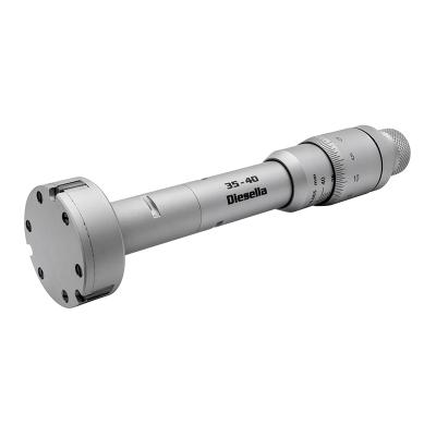 Indvendig 3-punkt mikrometer 20-40 mm (inkl. kontrolringe og forlænger)