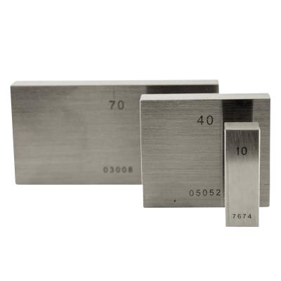 Måleklods i stål 1,05 mm DIN ISO 3650 Toleranceklasse 0
