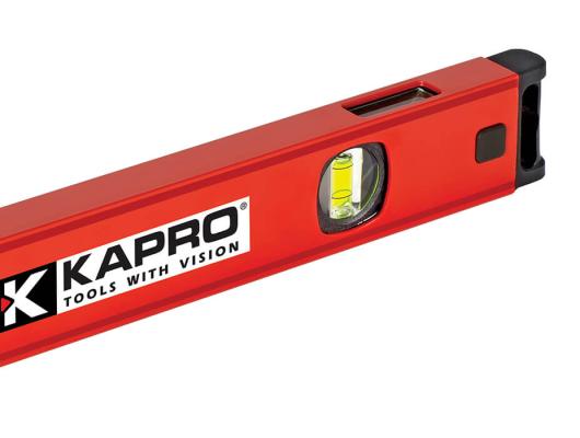 KAPRO GENESIS vaterpas 120 cm med DualView og 3 acryl-libeller
