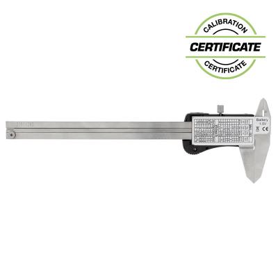 Digital Skydelære 0-150 x 0,01 mm med kæbelængde 40 mm (Inkl. Certifiakat)