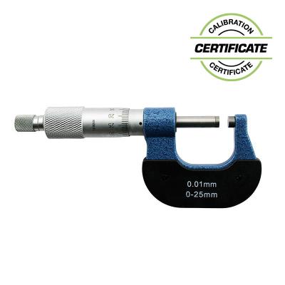 Mikrometerskrue 0-25x0,01 mm