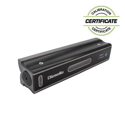 Maskinvaterpas 200x0,1 mm inkl. Kalibreringscertifikat